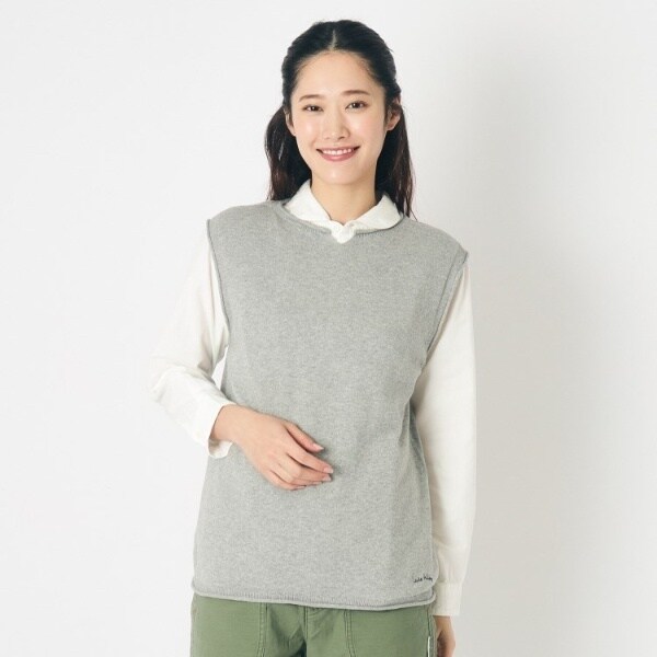 ローラ アシュレイ（LAURA ASHLEY）/【日本製】コットン コンパクトヤーン ベスト_7