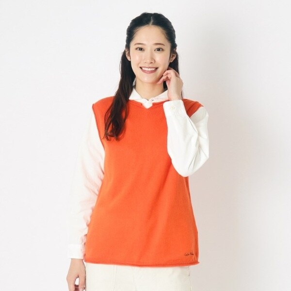 ローラ アシュレイ（LAURA ASHLEY）/【日本製】コットン コンパクトヤーン ベスト_11