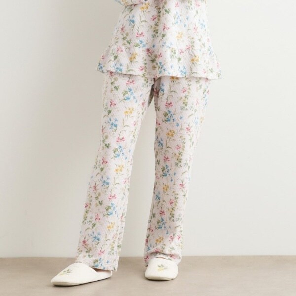 ローラアシュレイ　キルトパジャマ ローラ アシュレイ（LAURA ASHLEY）/【上下セットキルト生地