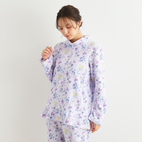 ローラアシュレイ　キルトパジャマ ローラ アシュレイ（LAURA ASHLEY）/【上下セットキルト生地