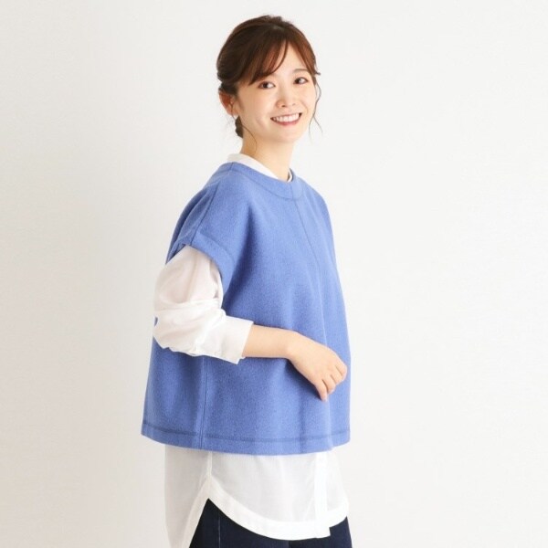 ローラ アシュレイ（LAURA ASHLEY）/強縮ウールベスト_6