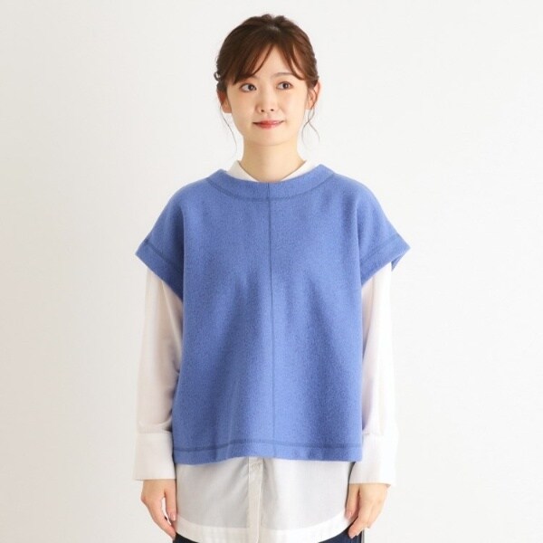 ローラ アシュレイ（LAURA ASHLEY）/強縮ウールベスト_10