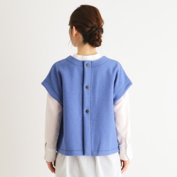 ローラ アシュレイ（LAURA ASHLEY）/強縮ウールベスト_12