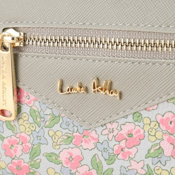ローラ アシュレイ（LAURA ASHLEY）/ノーソップ ブルーム柄 フォールディング ウォレットの通販は