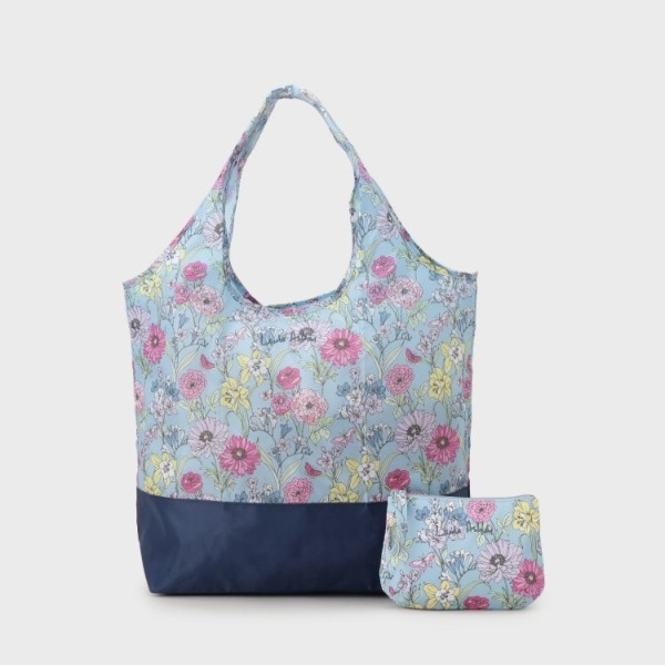 ローラ アシュレイ（LAURA ASHLEY）/ギリー柄 マーケット トートL