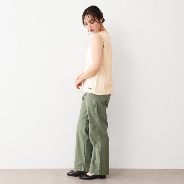 ローラ アシュレイ（LAURA ASHLEY）/【カラー追加！日本製／ワンマイルウエア】コツトン コンパクトヤーン ベスト_8