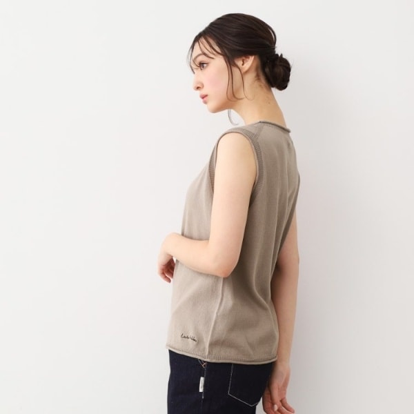 ローラ アシュレイ（LAURA ASHLEY）/【カラー追加！日本製／ワンマイルウエア】コツトン コンパクトヤーン ベスト_14