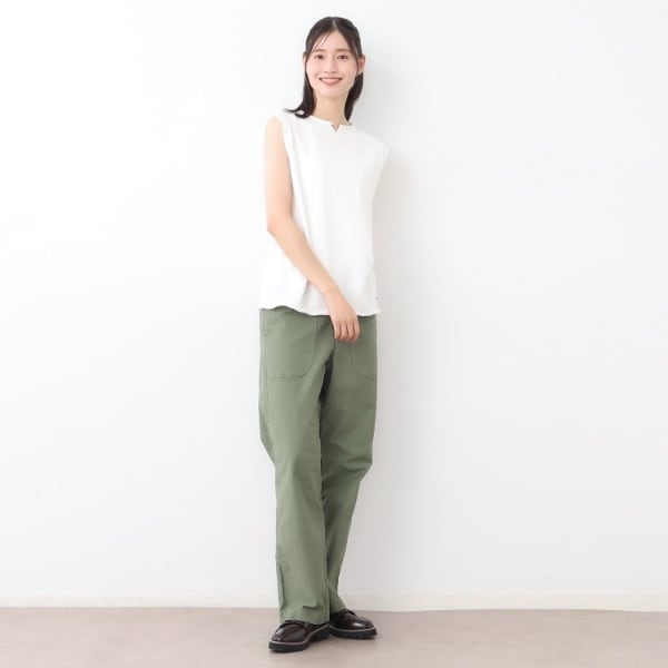 ローラ アシュレイ（LAURA ASHLEY）/【カラー追加！日本製／ワンマイルウエア】コツトン コンパクトヤーン ベスト_19