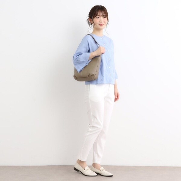 ローラ アシュレイ（LAURA ASHLEY）/【牛皮なめし革／肩先長さ調節する可】ワンハンドルバッグ
