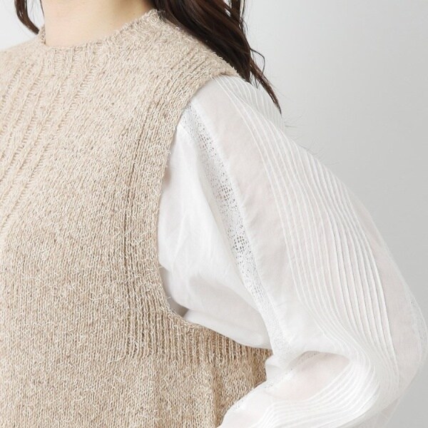 ローラ アシュレイ（LAURA ASHLEY）/【限定店舗展開日本製ワンマイルウエア】シルクネップベスト_19