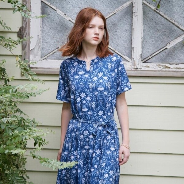 LAURA ASHLEYローラアシュレイ 花柄ロングワンピース7号 最終値下げ