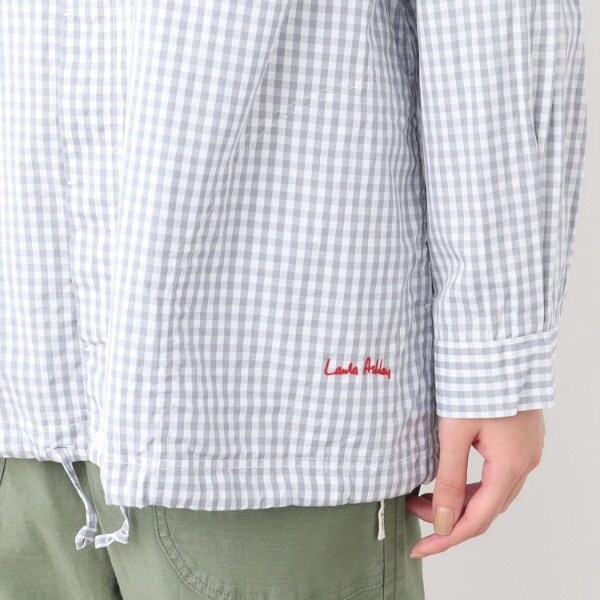 ローラ アシュレイ（LAURA ASHLEY）/【日本製ワンマイルウエア】100番双糸使用 コットンオーバーシャツ_15
