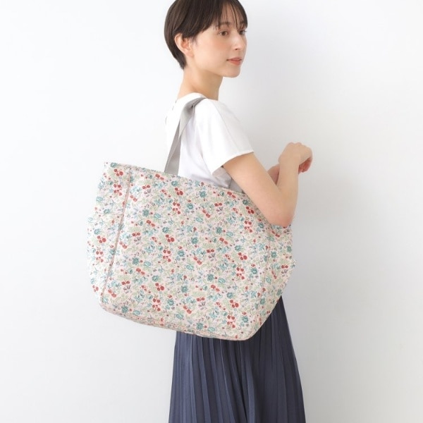 ローラ アシュレイ（LAURA ASHLEY）/【STORY掲載！撥水加工キャリーセット可】ロサ サンクタ柄 トラベル トートバッグ_1