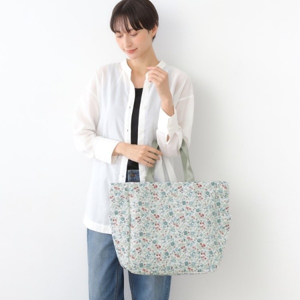 ローラ アシュレイ（LAURA ASHLEY）/【STORY掲載！撥水加工キャリーセット可】ロサ サンクタ柄 トラベル トートバッグ_3