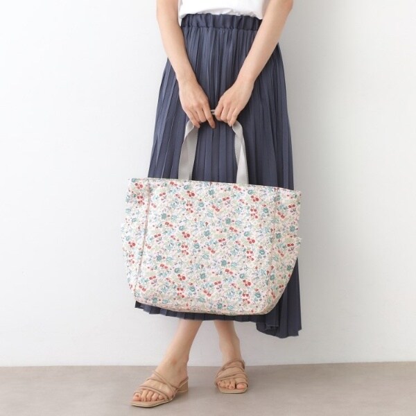 ローラ アシュレイ（LAURA ASHLEY）/【STORY掲載！撥水加工キャリーセット可】ロサ サンクタ柄 トラベル トートバッグ_5
