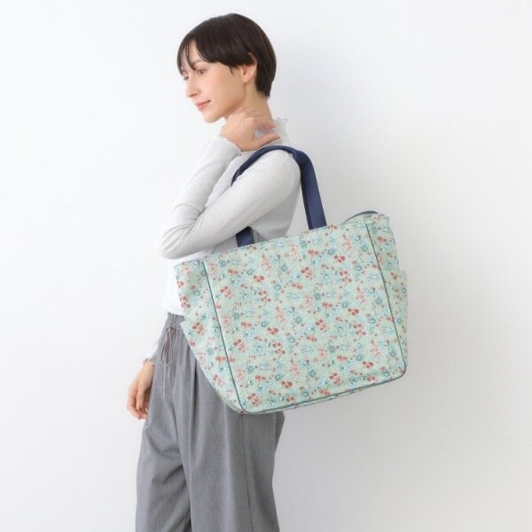 ローラ アシュレイ（LAURA ASHLEY）/【STORY掲載！撥水加工キャリーセット可】ロサ サンクタ柄 トラベル トートバッグ_7