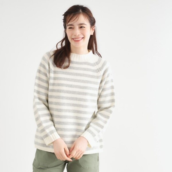 ローラ アシュレイ（LAURA ASHLEY）/【日本製ワンマイルウエア】ソフトウール プルオーバー