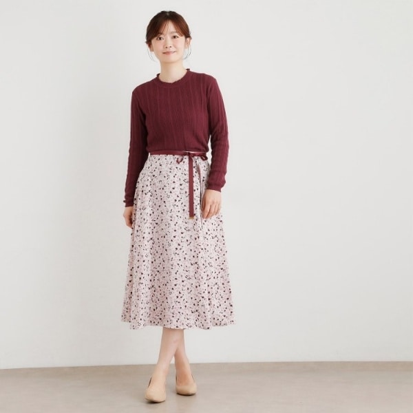 ローラ アシュレイ（LAURA ASHLEY）/【シーウール】透かし編み プルオーバーニット_13
