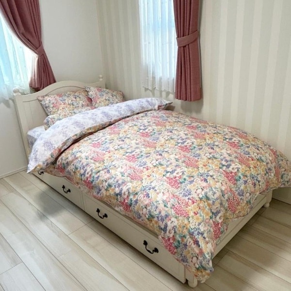 ローラ アシュレイ（LAURA ASHLEY）/【シングル】エヴァリンガムメドウ柄 布団カバー