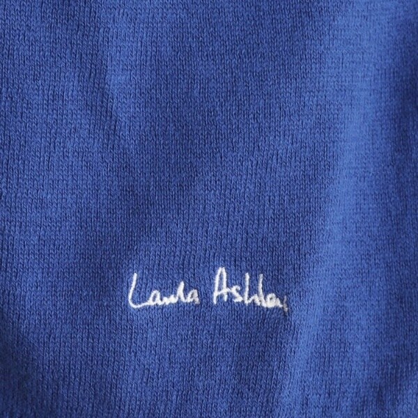 ローラ アシュレイ（LAURA ASHLEY）/【人気デザイン！日本製／ロゴ刺繍入り／ワンマイルウエア】コットン プルオーバーニット_14