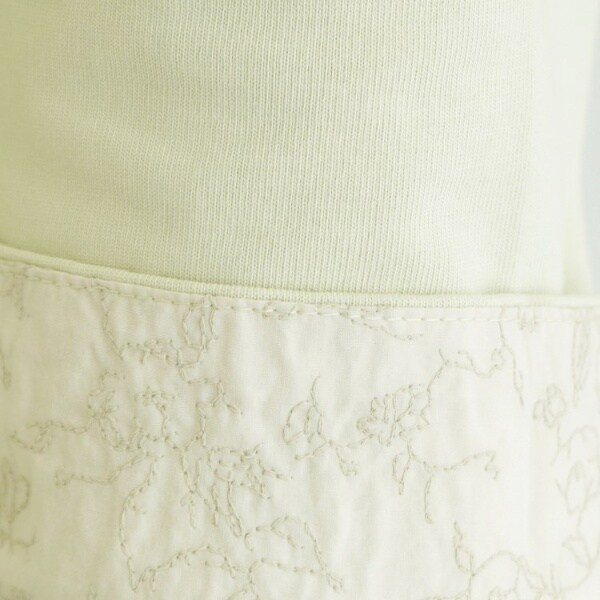 ローラ アシュレイ（LAURA ASHLEY）/【7分袖／コットン100％／見返し刺繍入り／5colors】ハービー フィールド柄プルオーバー