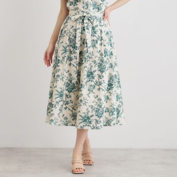 【美品】LauraAshley ローラアシュレイ フレアロングスカート LAURA ASHLEY スカート ローラ アシュレイ ウール混フレアスカート