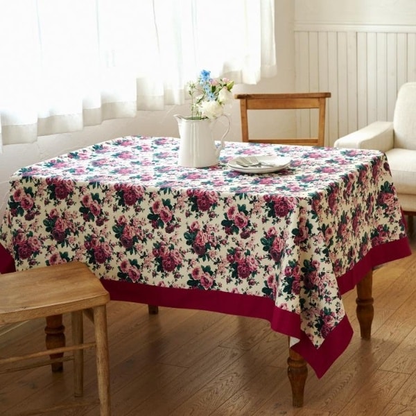 ローラ アシュレイ（LAURA ASHLEY）/エレンボロー ローズ柄 テーブルクロス