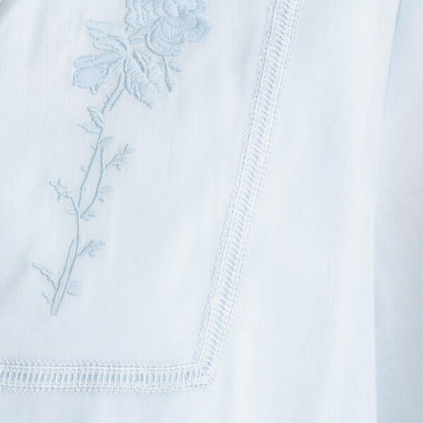 ローラ アシュレイ（LAURA ASHLEY）/【洗える／コットン100％】ヨーク刺繍ブラウス_9