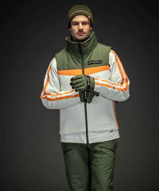 フェニックス（phenix）/phenix【MENS】レトロフォーミュラベストオンジャケット スキーウェア_1
