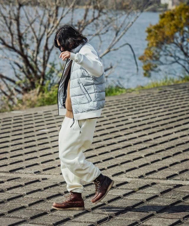プラスフェニックス（plus phenix）/+phenix ヘビーウェイト スウェットパンツ 蓄熱保温_5