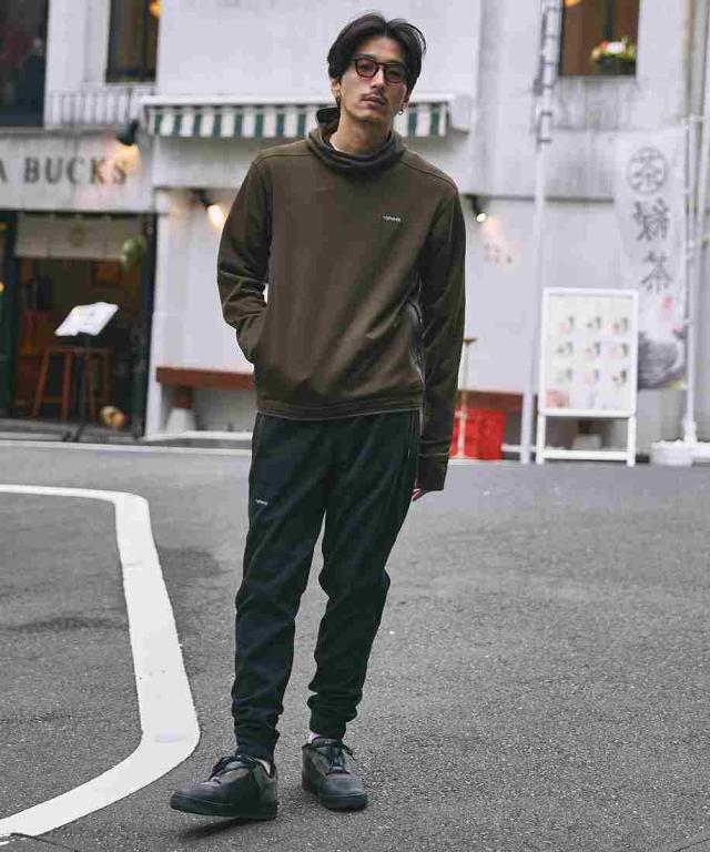 プラスフェニックス（plus phenix）/ +phenix POWER STRETCH PULL OVER HOODYプルオーバー フーディー_5