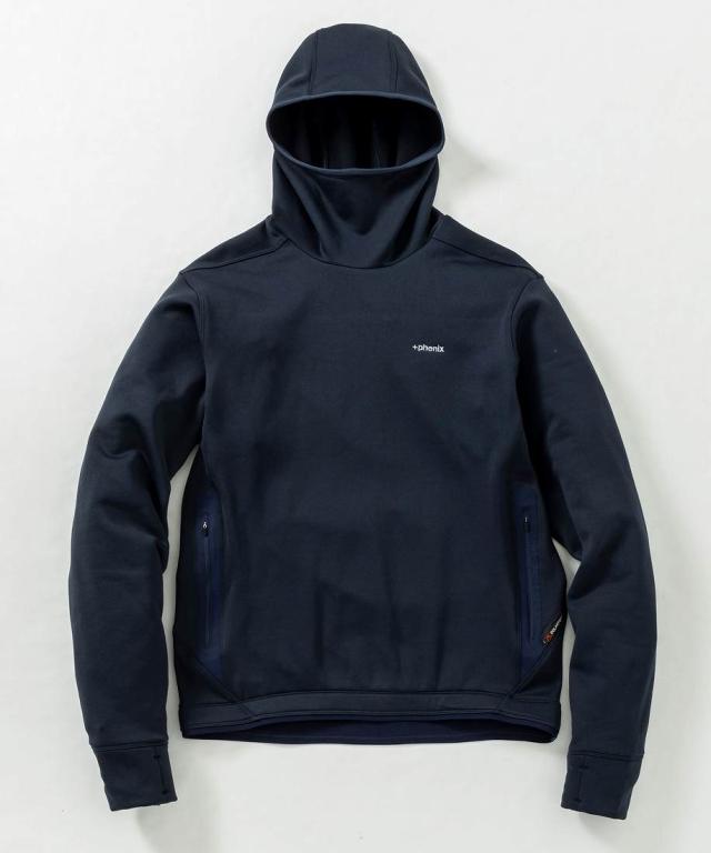 プラスフェニックス（plus phenix）/ +phenix POWER STRETCH PULL OVER HOODYプルオーバー フーディー_12