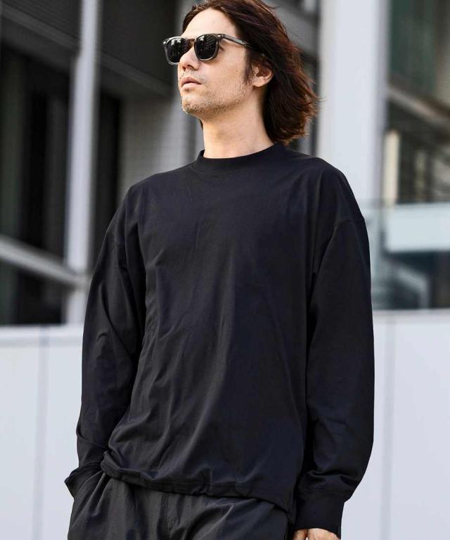 プラスフェニックス（plus phenix）/ +phenix ドライドローコードロングスリーブTシャツ(吸水速乾 / UPF50＋)_15