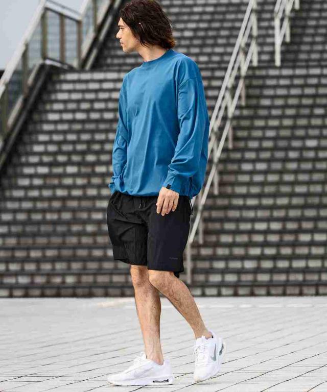 プラスフェニックス（plus phenix）/ +phenix ドライドローコードロングスリーブTシャツ(吸水速乾 / UPF50＋)_11