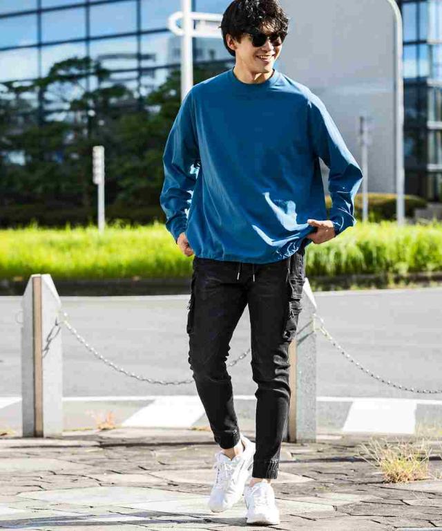 プラスフェニックス（plus phenix）/ +phenix ドライドローコードロングスリーブTシャツ(吸水速乾 / UPF50＋)_12