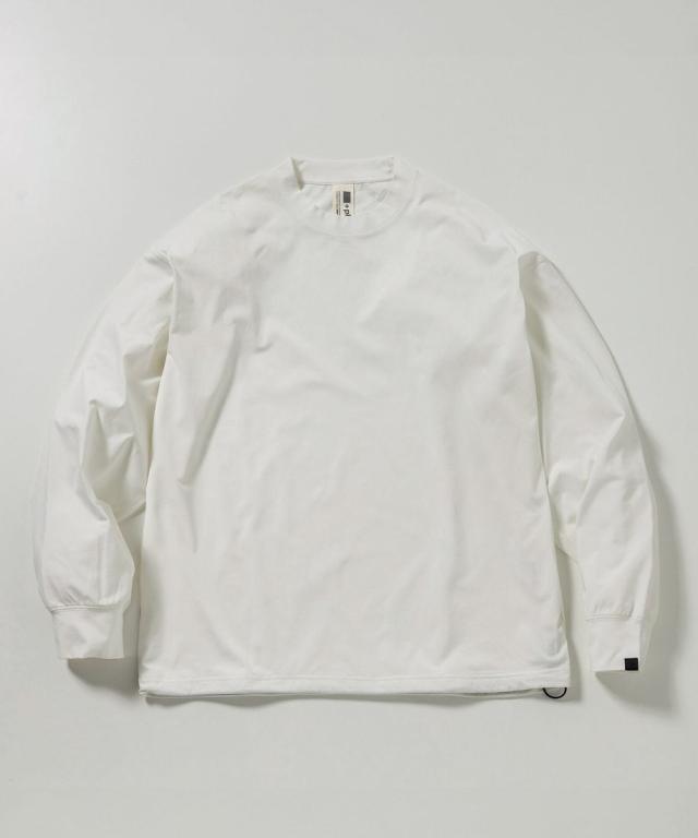 プラスフェニックス（plus phenix）/ +phenix ドライドローコードロングスリーブTシャツ(吸水速乾 / UPF50＋)