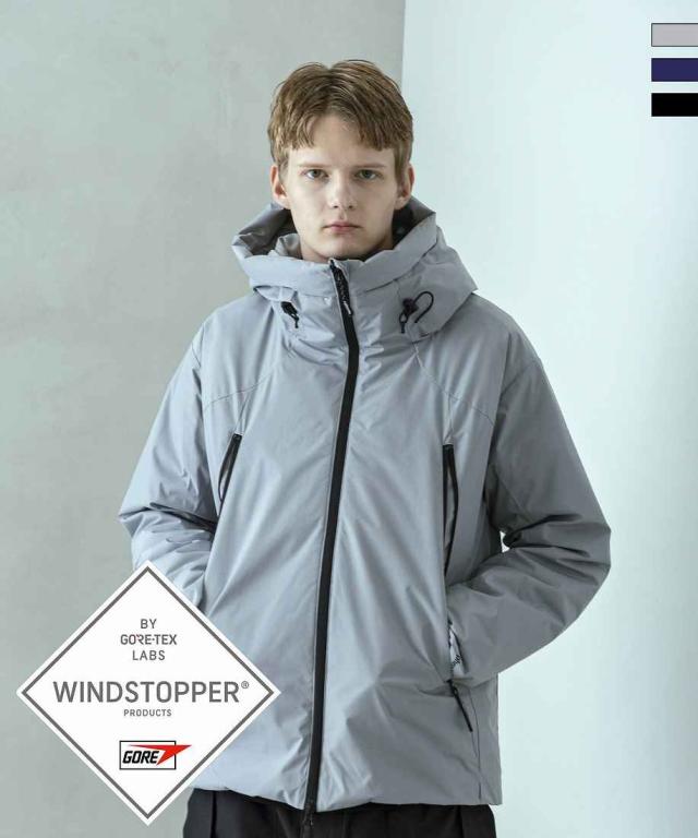 プラスフェニックス（plus phenix）/ +phenix ダウンジャケット ウィンドストッパー