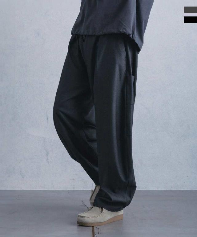 プラスフェニックス（plus phenix）/ +Phenix COCOON SILHOUETTE RELAXED PANTS
