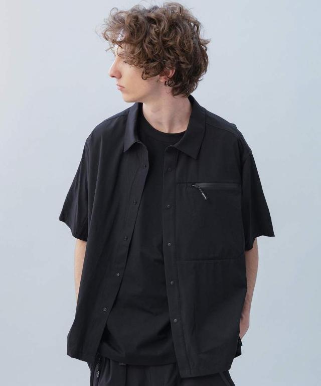 プラスフェニックス（plus phenix）/ +phenix エアフロー ショートスリーブシャツ_1