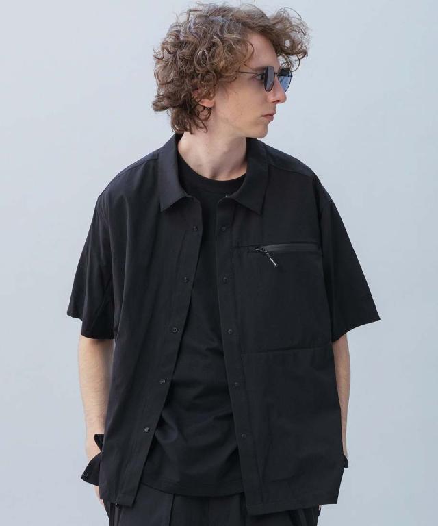 プラスフェニックス（plus phenix）/ +phenix エアフロー ショートスリーブシャツ_3