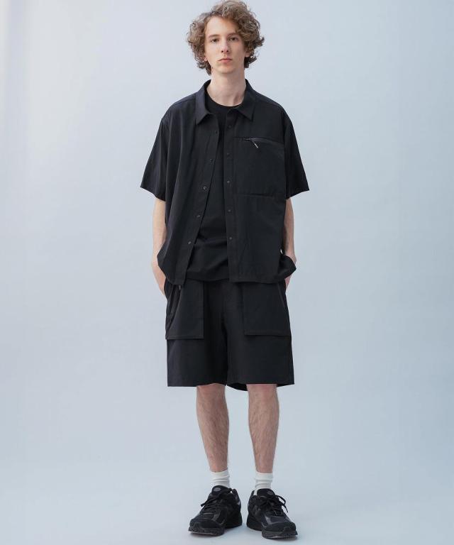 プラスフェニックス（plus phenix）/ +phenix エアフロー ショートスリーブシャツ_5