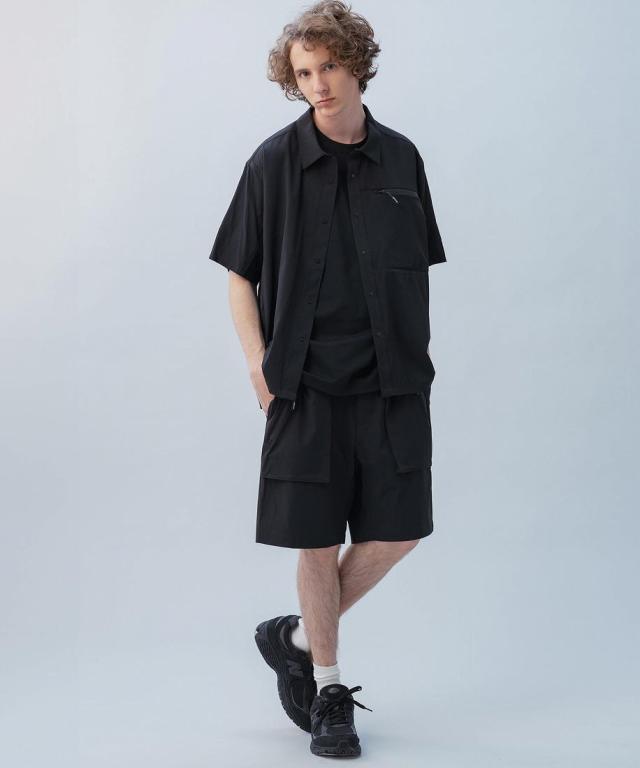 プラスフェニックス（plus phenix）/ +phenix エアフロー ショートスリーブシャツ_8
