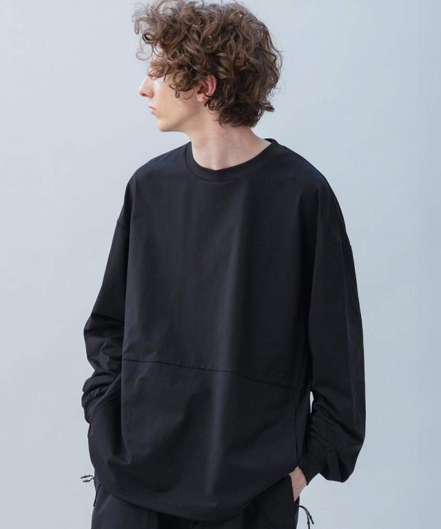 プラスフェニックス（plus phenix）/ +phenix コンシールファスナーポケット ロングスリーブTシャツ