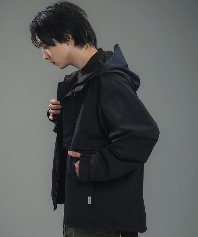【NEW】プラスフェニックス（plus phenix）/ +phenix ベンチレーション フーディー / GORE−TEX WINDSTOPPER_4