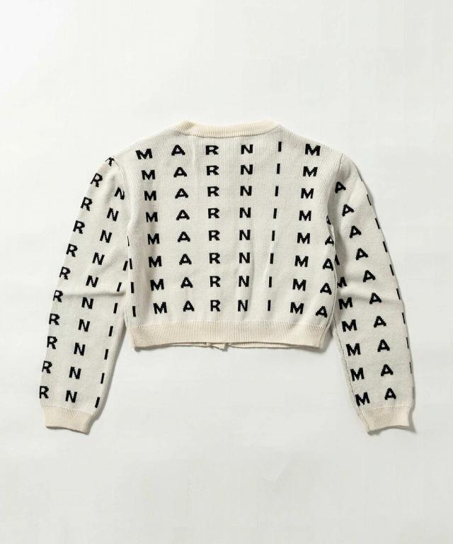 マルニ（maruni）/MARNI(マル二)Kids & Junior ブランドロゴニットカーディガン その他子供服（トップス）