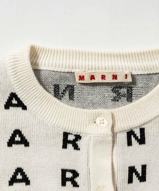 マルニ（maruni）/MARNI(マル二)Kids & Junior ブランドロゴニットカーディガン その他子供服（トップス）