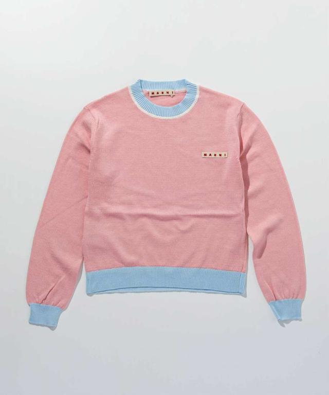 マルニ（marni）/MARNI ワンポイントブランドロゴニットセーター