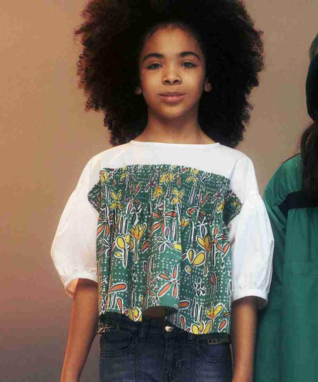 マルニ（marni）/MARNI Kids & Junior フラワープリントシャツ