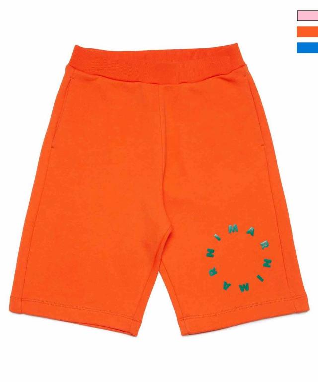 【MARNI/マルニ】スウェット ショートパンツ　ユニセックス マルニ（marni）/MARNI サークルブランドロゴスウェットショートパンツ