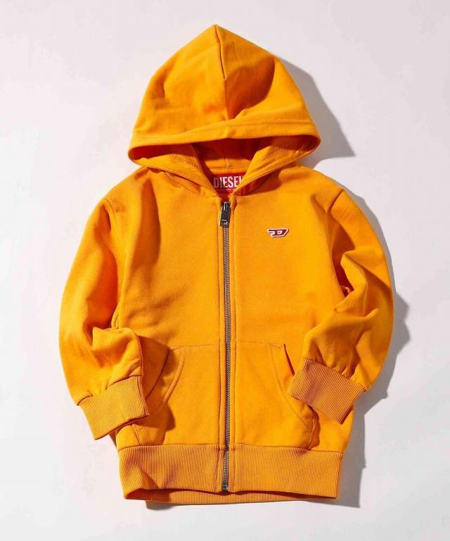 4.5万　DIESEL KIDS ディーゼルキッズ　ロゴフード付きジャンパー DIESEL KIDS（ディーゼルキッズ）の「DIESEL（ディーゼル）Kids